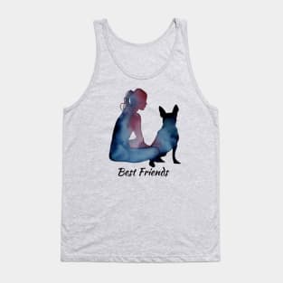 Best Friends Frenchie Tank Top